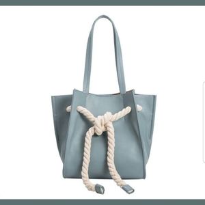 Meliebianco NEW Monica Vegan Blue Bag